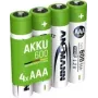 Ansmann 1x4 pilha recarregável NiMH Micro AAA Tipo 600 min. 550 mAh 1311-0022 (1311-0022)