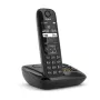Telefone analógico/DECT Gigaset AS690A com identificação de chamadas preto