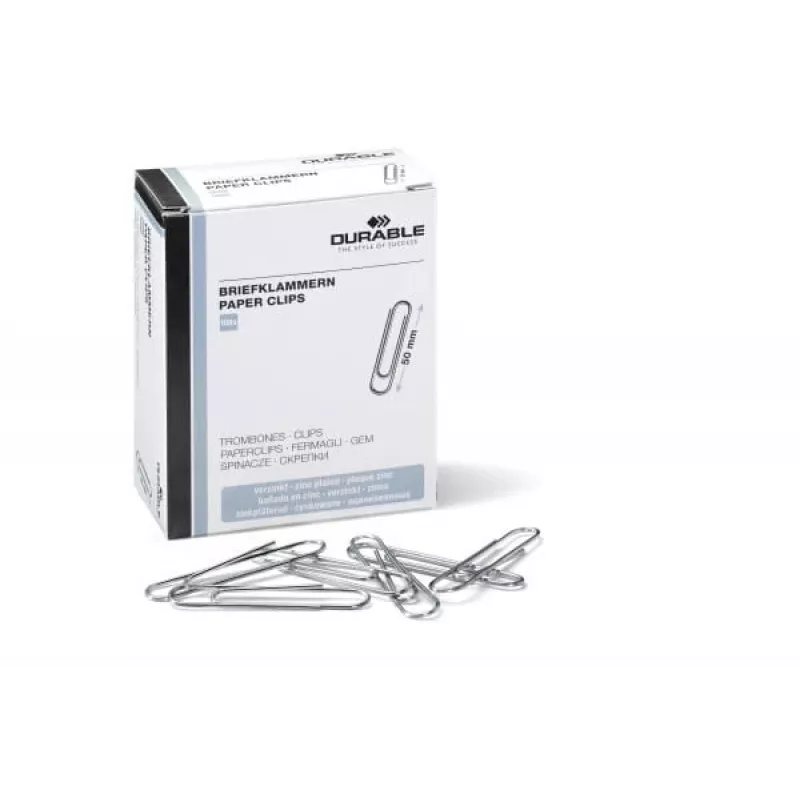 Clipe Durable 122425 metal 100 unid.