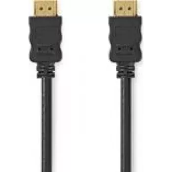 Cabo HDMI Nedis High Speed com Ethernet | 4K a 60Hz | - cabo - áudio/multimédia (CVGB34060BK10)