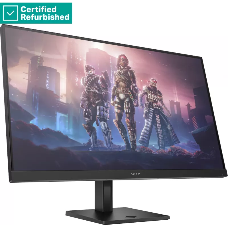 RENEW GOLD OMEN by HP 32q Monitor Gaming QHD - 31,5 inch 2560x1440 QHD 400-nit 165Hz AG, IPS HDR 400, 2x HDMI/DisplayPort, altura ajustável/inclinação/rotação, 1 ano