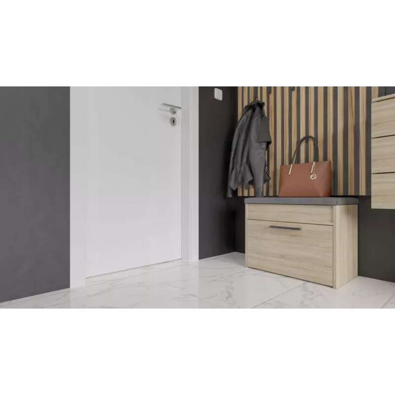 Topeshop PARMA MINI SONOMA organizador de sapatos fechado carvalho sonoma