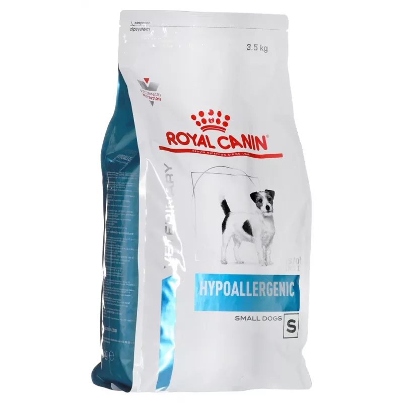 Royal Canin Hypoallergenic Small Dog Adult comida para cães, 3,5 kg