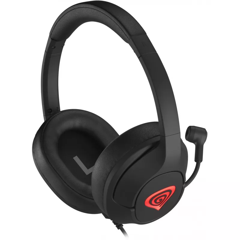 GENESIS Radon 800 Auscultadores com fios arco de cabeça gaming USB Type-A preto