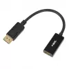 Adaptador de cabo DisplayPort para HDMI IBOX iadp4k — DisplayPort (macho) para HDMI (fêmea), ficha reta, suporte 4K, prateado