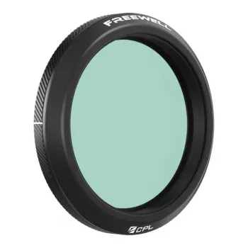 Filtro de polarização circular (CPL) Freewell para DJI Osmo Action 5 Pro – rosca 58mm