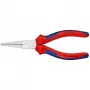 KNIPEX 30 35 160 – Alicate de ponta chata – 2,5 mm – 4,1 cm – Aço – Azul/Vermelho – 16 cm
