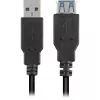 Cabo USB Sharkoon 2m 2xUSB3.0-A