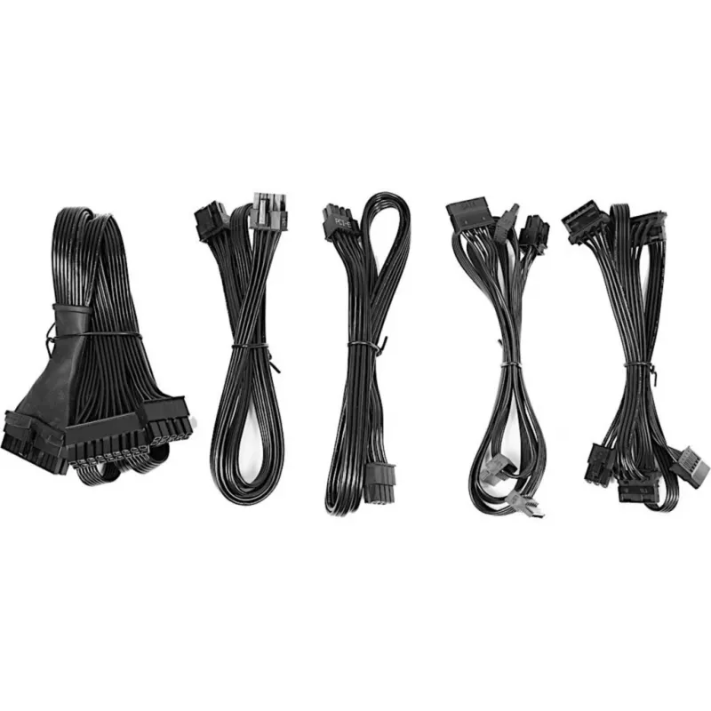 Fonte de alimentação para PC SAMA FTX-850-B ARMOR 850W, preta, 4x PCIe, gestão de cabos, 850 Watt