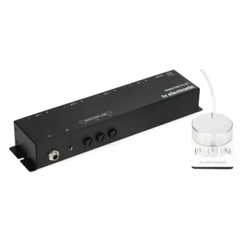 Controlador de volume TC Electronic Monitor Pilot 34000213 – controlo de nível de monitor de secretária para estúdio e mistura
