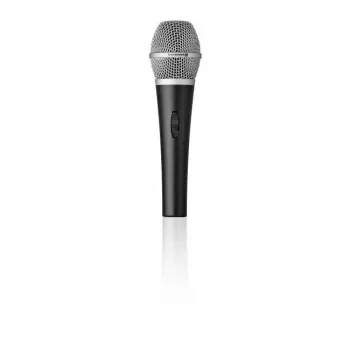 Microfone de palco/performance Beyerdynamic TG V35d s — com fios, 30–18000 Hz, 600 Ω, 50×186 mm, preto/prateado