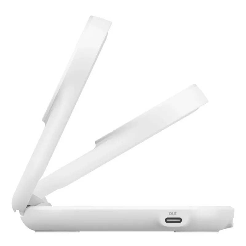 Carregador sem fios Belkin Qi2 de interior USB carregamento rápido branco 1,5 m