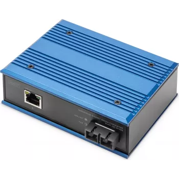 Conversor de media de rede Digitus DN-652102-1 1000 Mbit/s 1310 nm Monomodo Preto, Azul