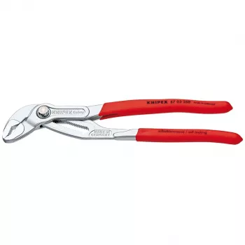 KNIPEX 87 03 300 - Alicate de bomba de água - 7 cm - 6 cm - Aço cromo-vanádio - Vermelho - 30 cm