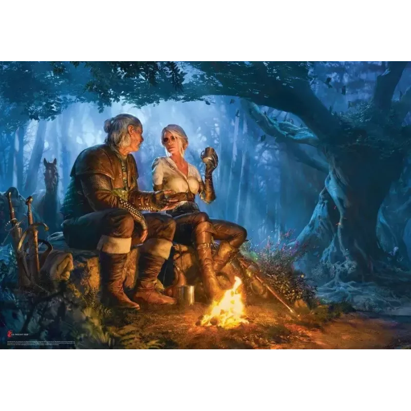 Puzzle Good Loot Gaming: The Witcher Viagem de Ciri, 1000 peças