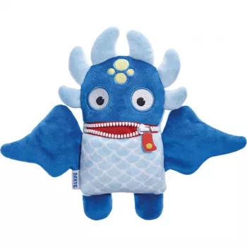 Sorgenfresser Dante, peluche azul/azul-claro, 21 cm