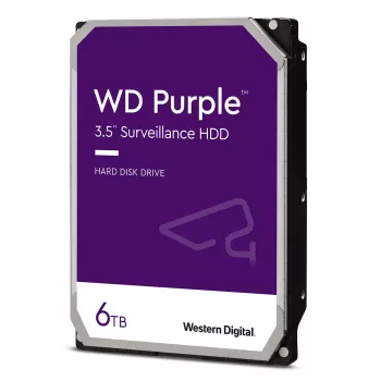 Disco Rígido Interno Western Digital 6 TB 3,5 Polegadas Serial ATA WD63PURZ