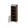 Estante Cama 3 ALMERA 60x42x185 nogueira/cashmere