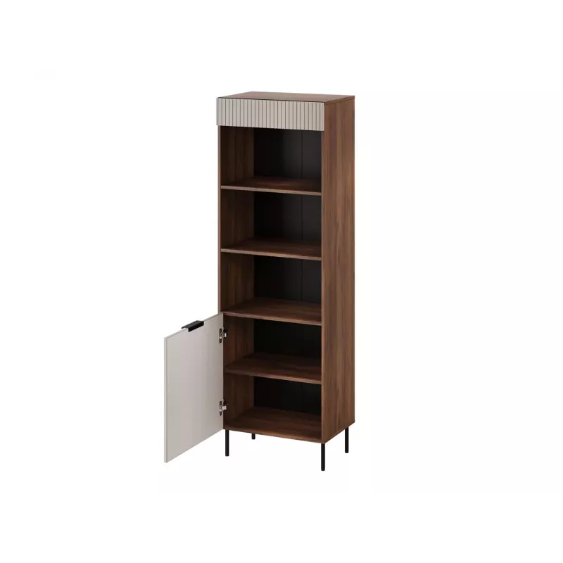 Estante Cama 3 ALMERA 60x42x185 nogueira/cashmere