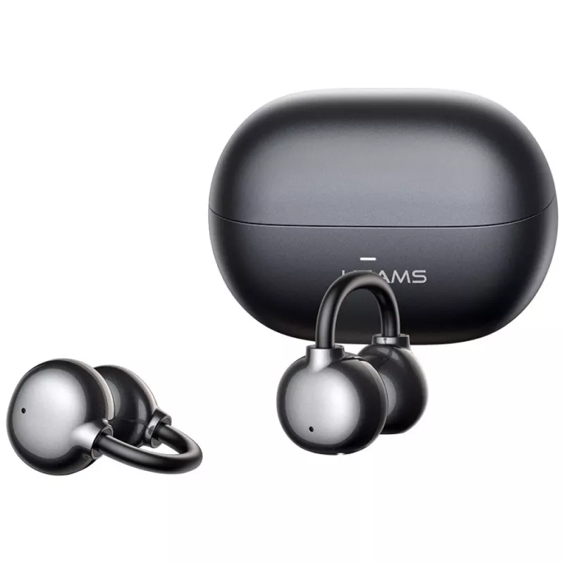 Auscultadores Bluetooth R02 Clip-on cinzento