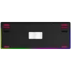 LORGAR KBP70TKLW, Teclado de gaming mecânico TKL sem fios Pro, preto/vermelho, layout EN