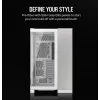 Caixa de computador Corsair CC-9011285-WW midi-tower cinzento, branco