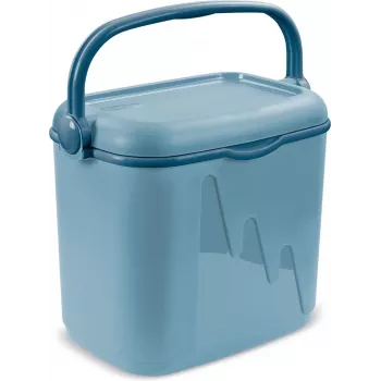 Geleira portátil Curver Tourist 20L 262277 azul — geleira de viagem de 20 L em polipropileno com pega, 396×265×428 mm, 1,8 kg