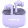 Auscultadores Canyon TWS-9 CNS-TWS9P – True Wireless – Bluetooth 5.4 – In-Ear – 6h + 30h de autonomia – estojo de carregamento USB-C – controlo tátil – roxo