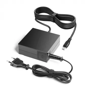 Adaptador AC USB-C 45W Origin Storage para dispositivos USB-C até 45W. Fonte de alimentação e conversor de tensão, ficha UK incluída (45WUSB-C-BTI-EU)
