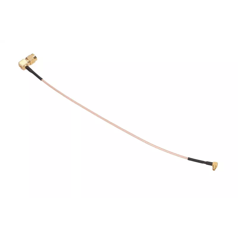Cabo pigtail coaxial Extralink MMCX-K para RP-SMA-K 20 cm