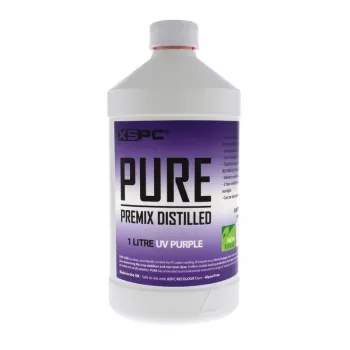 Líquido de refrigeração XSPC Pure Coolant 1 L – violeta reativo a UV