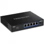 Switch de rede Trendnet TEG-S750 10G Ethernet 5 portas preto