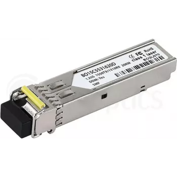 Módulo transceptor de rede de fibra ótica BlueOptics XCVR-010U49 1250 Mbit/s SFP 1550 nm (XCVR-010U49-BO)