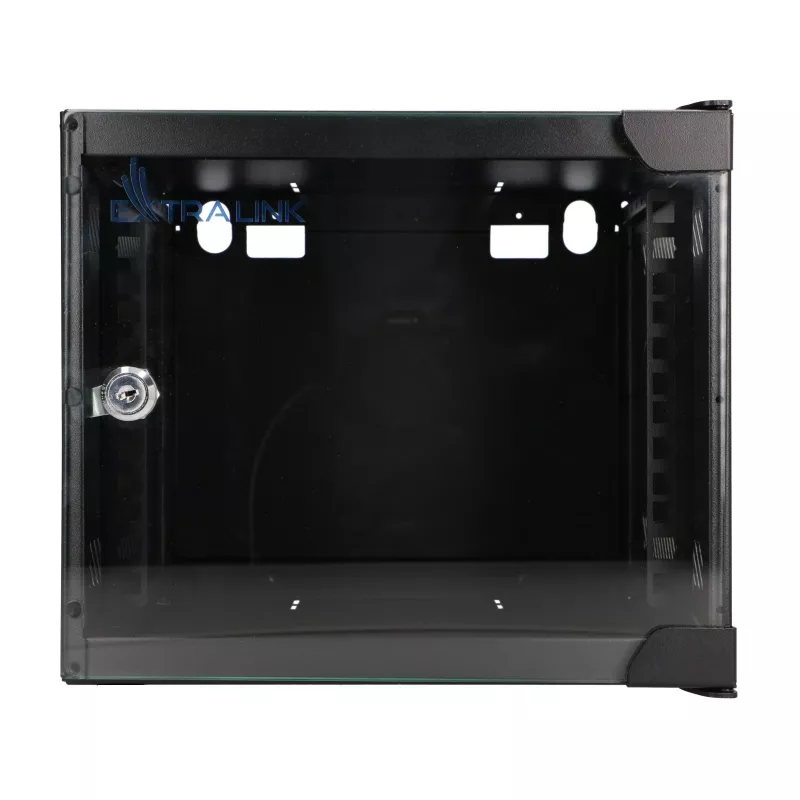 EXTRALINK LITE 4U 10 280X310 Armário de rack de parede preto