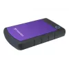 Transcend StoreJet 25H3P - disco rígido - 1TB - externo - 6,4 cm (2.5) - SuperSpeed USB - 5400 rpm - memória intermédia: 8MB - brilliant purple (TS1TSJ25H3P)