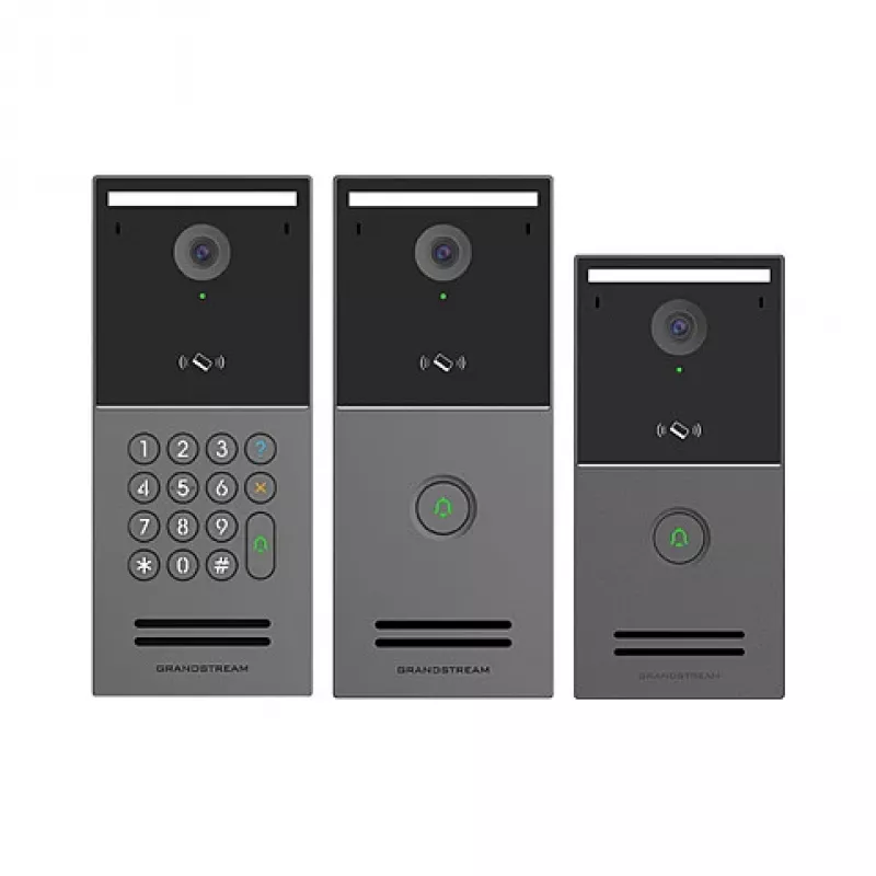 Videoporteiro Grandstream GDS3725, 4 MP, H.264, IP66/IK10, altifalante 3 W, SD até 256 GB