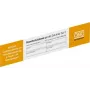 OBO Bettermann sinal de aviso eletrotécnico (L x A) 250 mm x 43 mm 10 unid. (7214734)