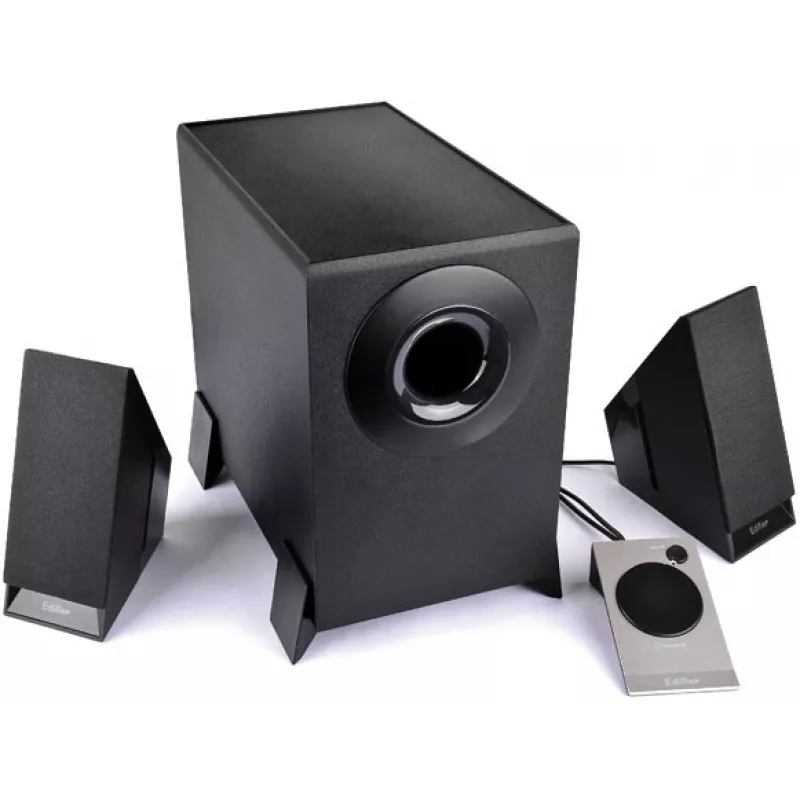 Edifier | M1360 | 8,5W RMS (2Wx2+4,5W) W | preto | 85 dB | 8.5 W | sistema de som 2.1