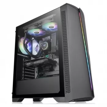 Caixa para PC Thermaltake H350 TG RGB Midi Tower preto
