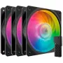 Conjunto com 3 ventoinhas COOLER MASTER Mobius 120P ARGB