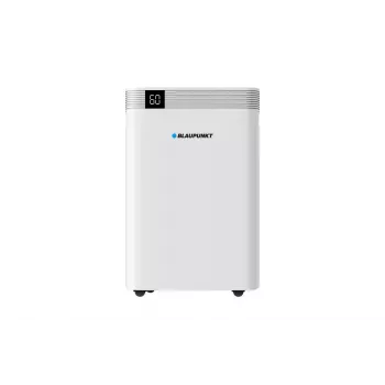 Desumidificador BLAUPUNKT ADH601 — depósito de 2,5 l, 16 l/24h, 245 W, 48 dB, Wi‑Fi, para 20–40 m², branco
