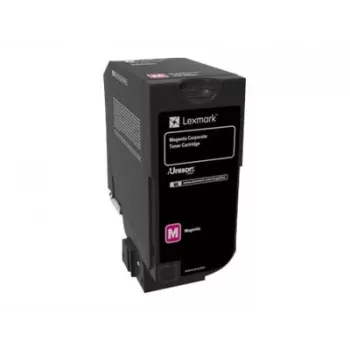 Cartucho de toner Lexmark 74C20ME 1 unid. Magenta