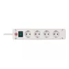 Brennenstuhl Bremounta - Extensão elétrica - tomadas de saída: 4 - 1,5 m - branco