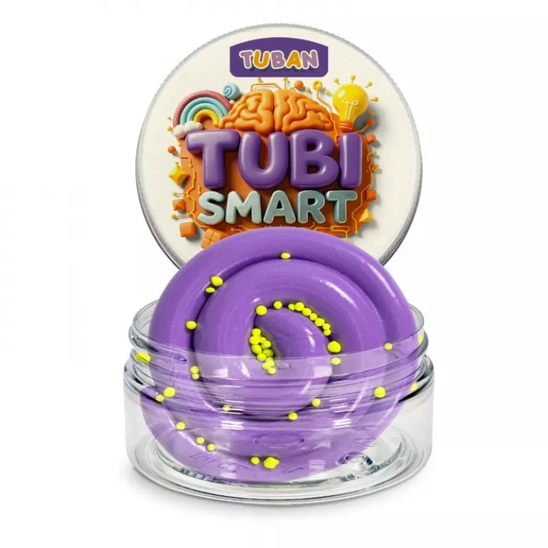 Massa de modelar TUBAN Tubi Smart – Alien, roxo, 50 g