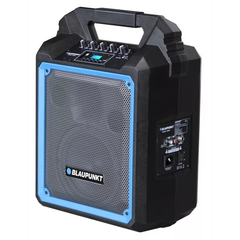 Altifalante estéreo portátil Blaupunkt MB06 preto, azul