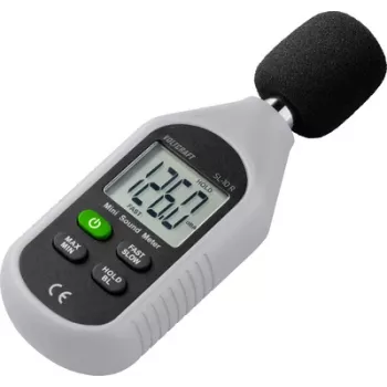Voltcraft Medidor de nível sonoro SL-10 R 30 - 130 dB 31,5 Hz - 8 kHz (VC-16575290)
