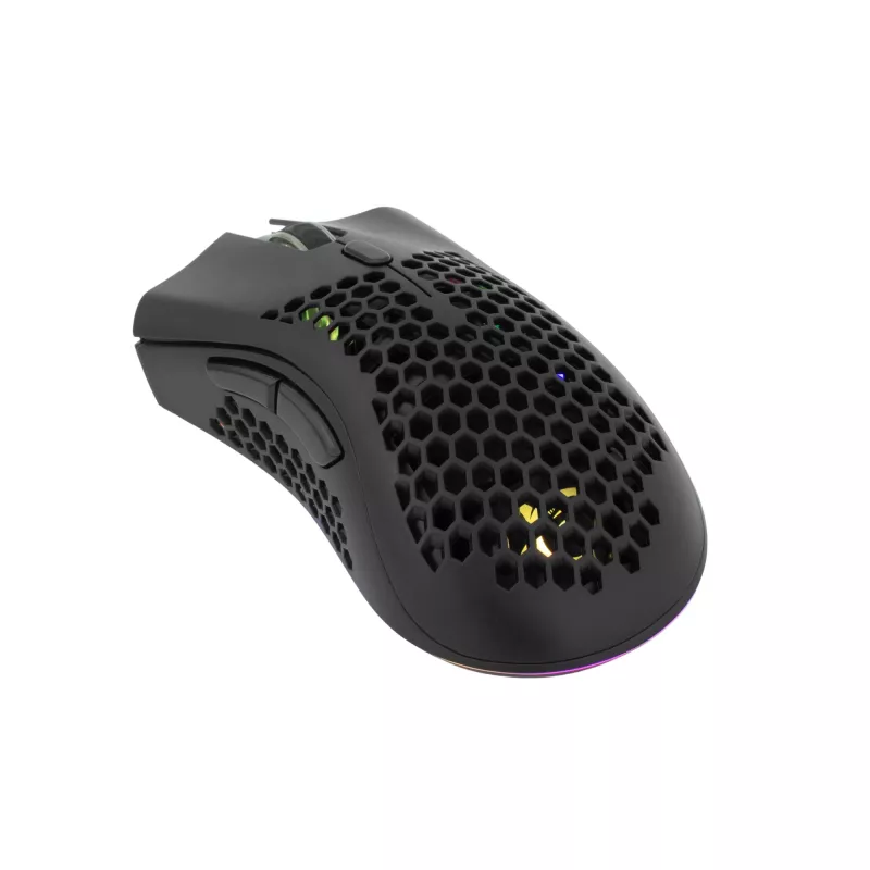 Rato gaming sem fios White Shark WGM-5012 Lionel, 10000 DPI, branco