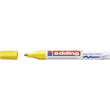 Marcador Edding 750 amarelo 1 unidade
