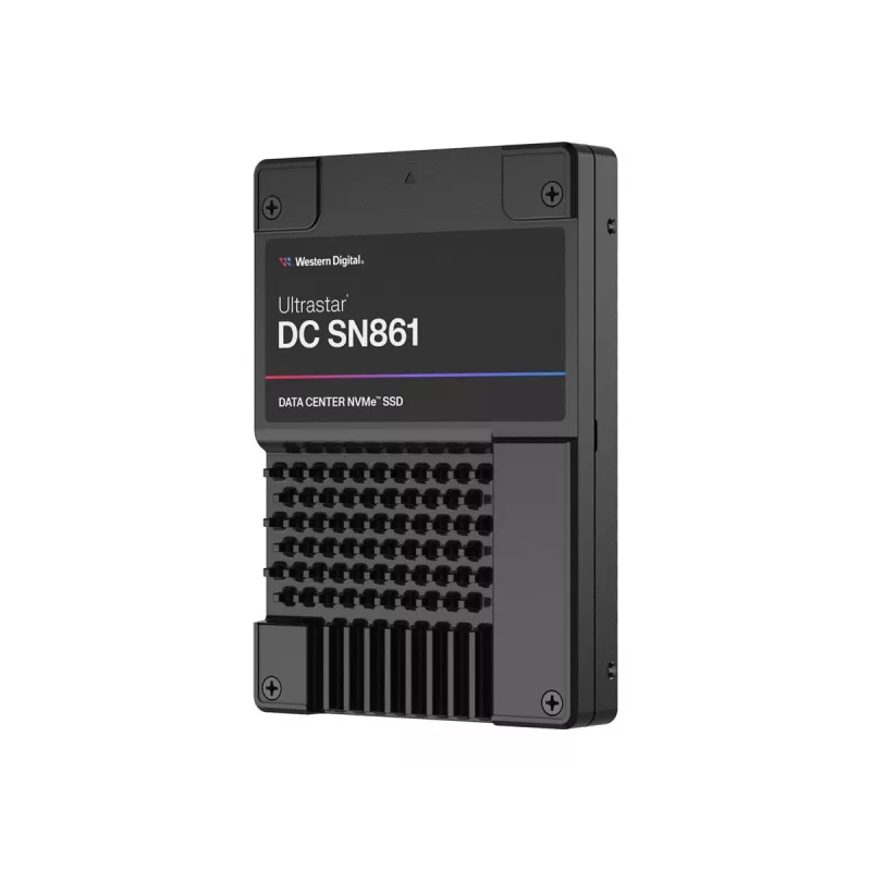 WD Ultrastar DC SN861 WUS6BA138PSP9X1 - SSD - centro de dados - 3,84 TB - interno - 2,5 polegadas (6,4 cm)