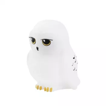 Candeeiro de mesa Paladone Hedwig Light V3 – luz de cabeceira LED em forma de coruja Hedwig